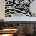 The Social Alley - New Tech Park | Product Seen: [Corine Halved-Arm Chair - V2 & Customised Tabletop + Pyram]